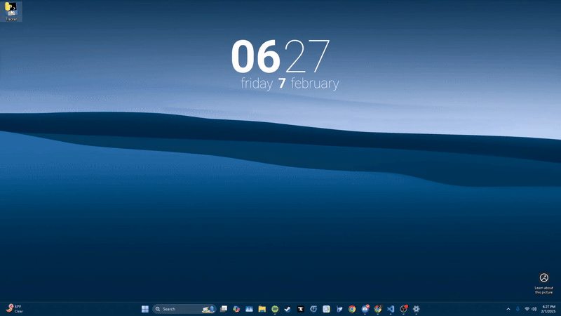 Tracker gameplay demo